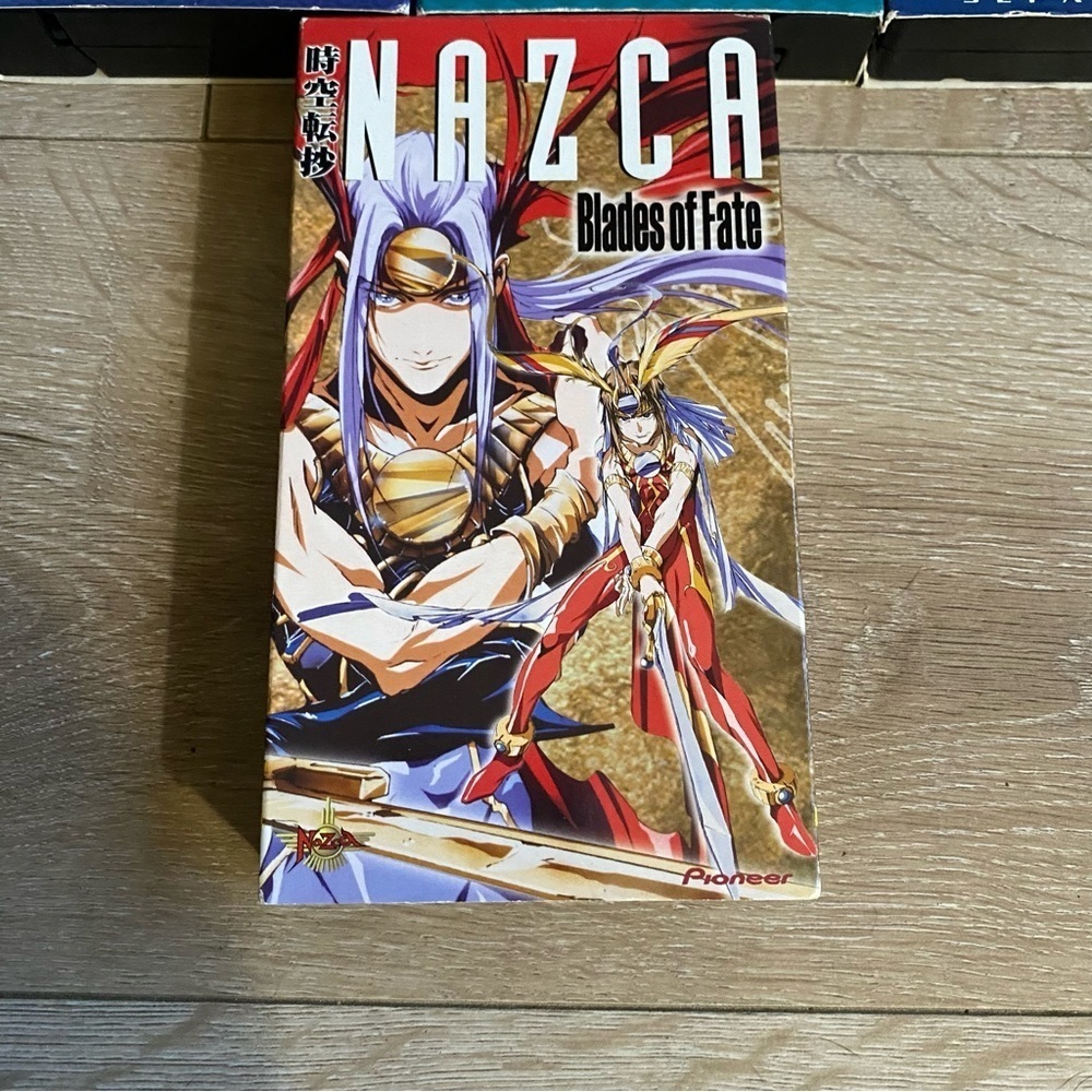 Vintage Nazca VHS tape Amime Manga tv series